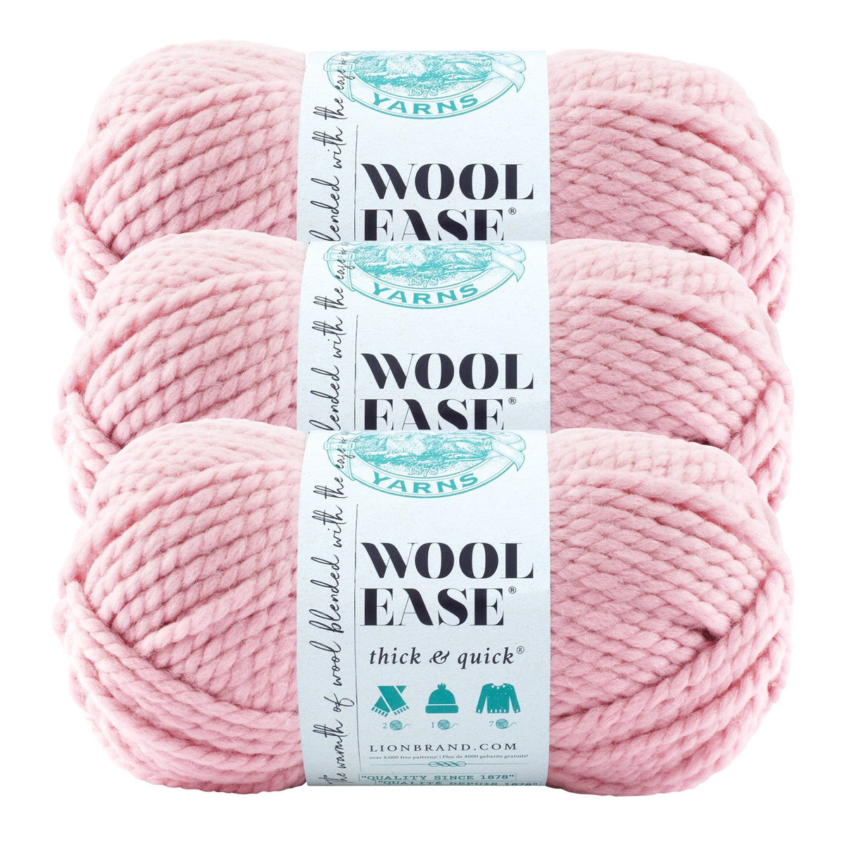 Lion Brand Yarn Wool-Ease Thick & Quick