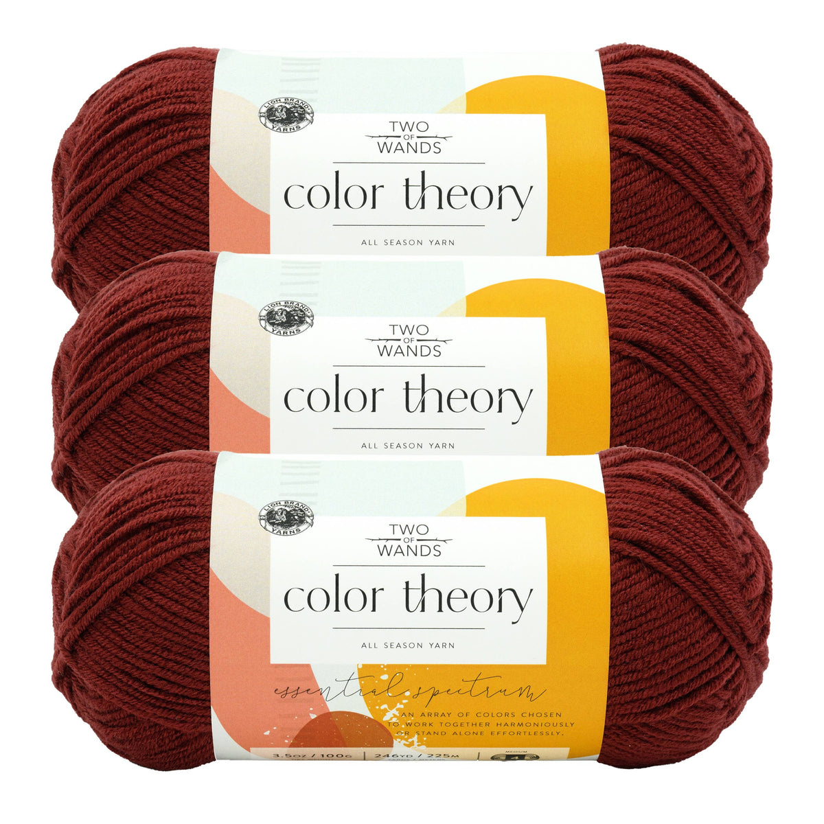 Lion Brand Yarn Color Theory