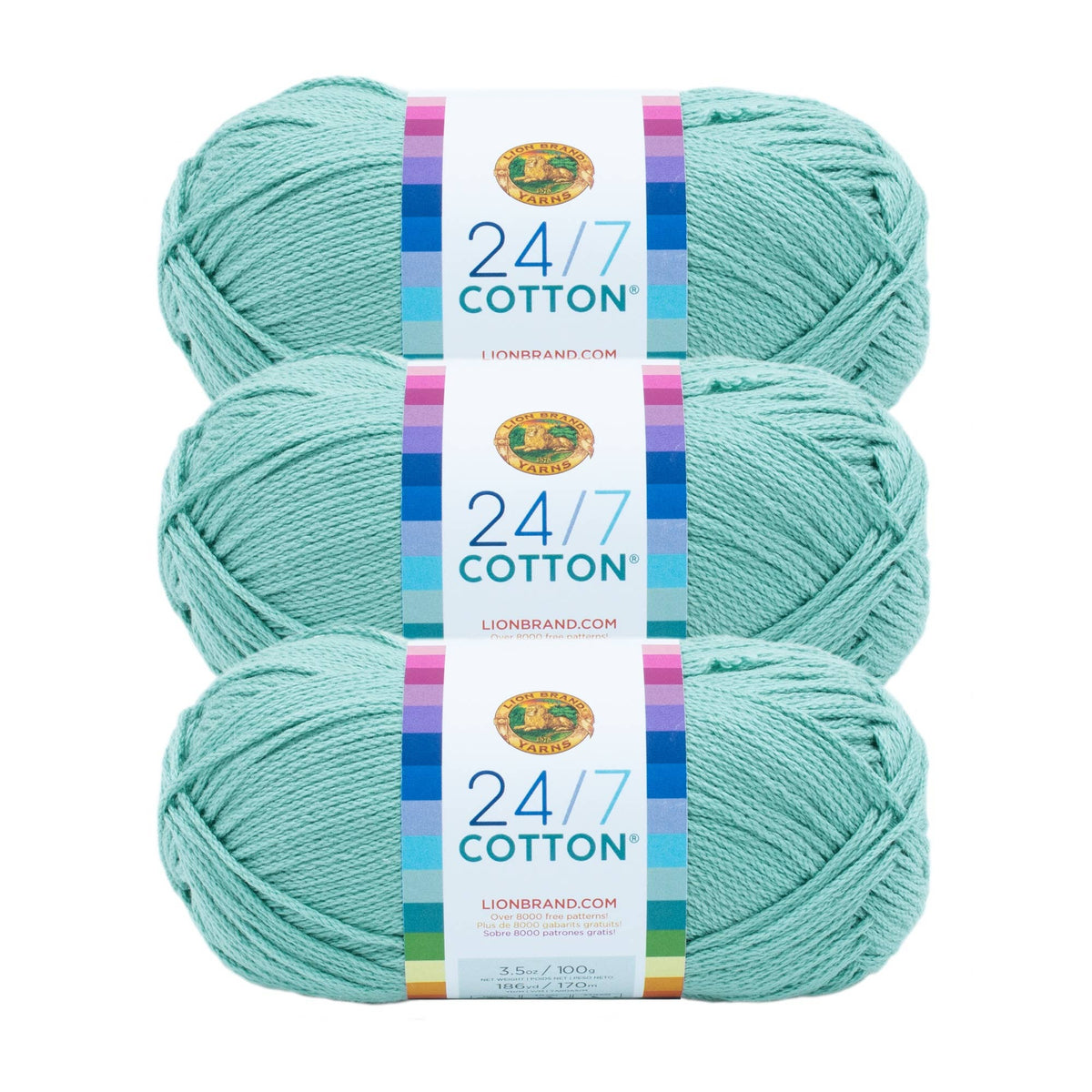 Lion Brand Yarn 24/7 Cotton Succulent