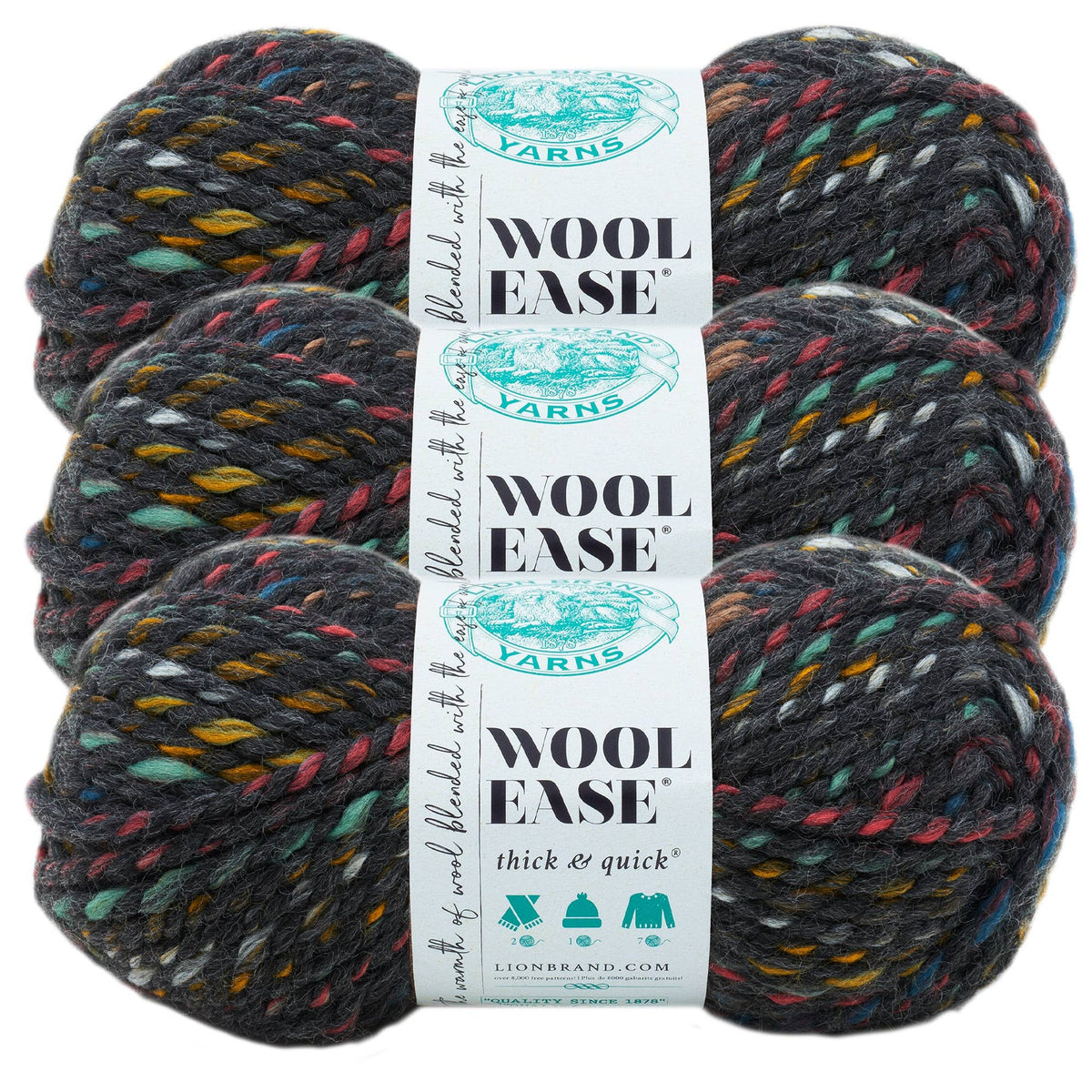 Lion Brand Yarn Wool-Ease Thick & Quick