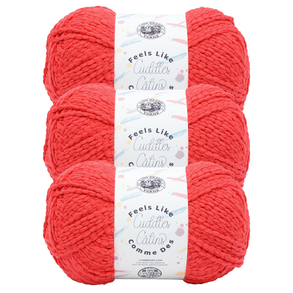Lion Brand Yarn Feels Like Cuddles Grenadine