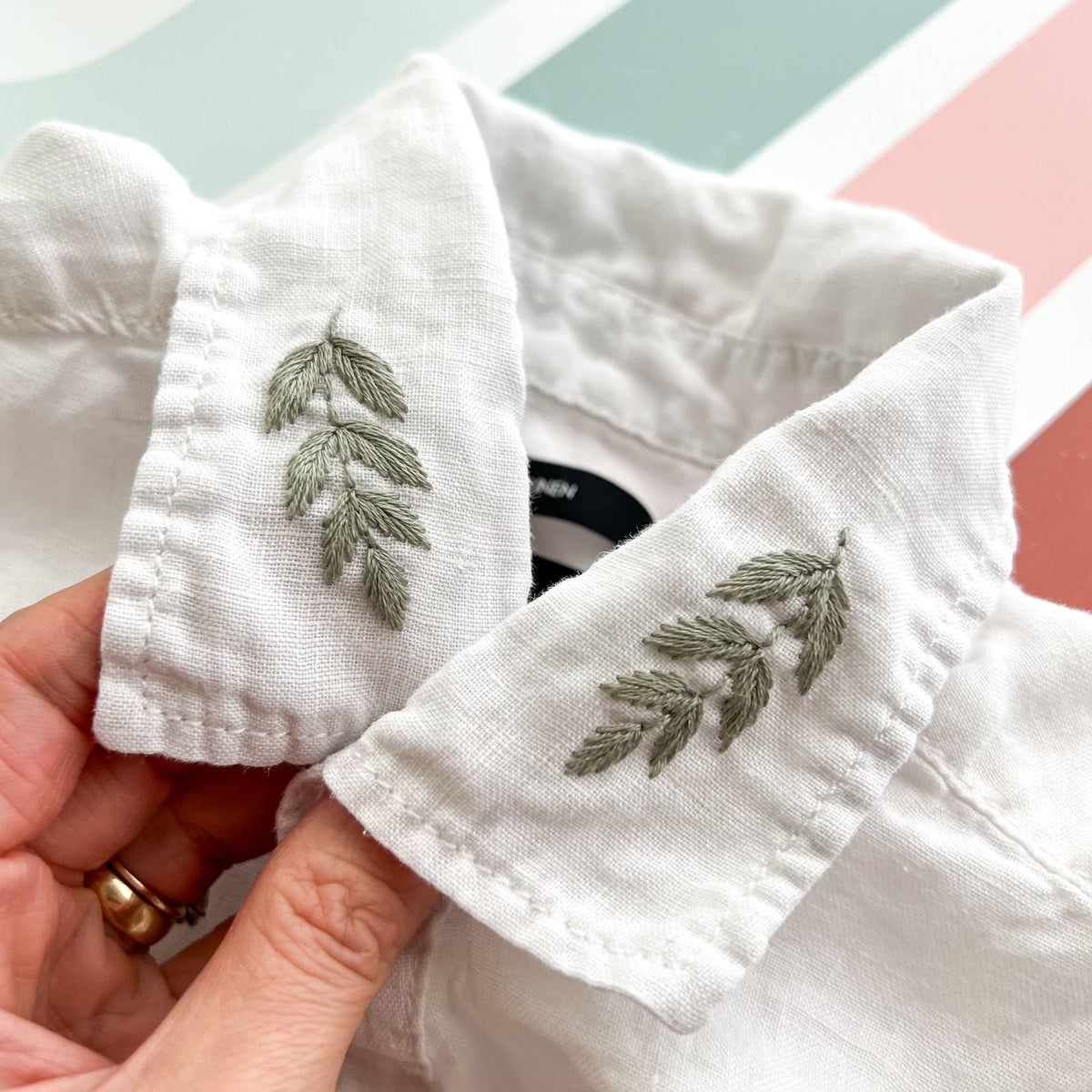 Stick & Stitch Floral Embroidery Patterns for Clothing