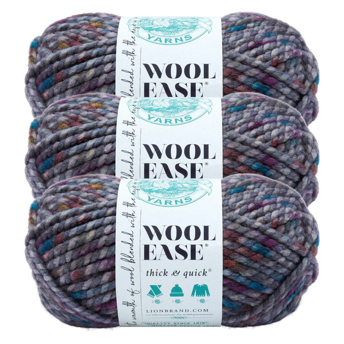Lion Brand Yarn Wool-Ease Thick & Quick