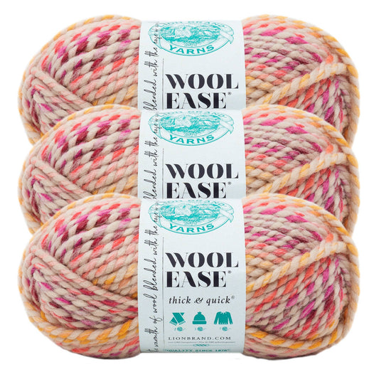Lion Brand Yarn Wool-Ease Thick & Quick Spice Market