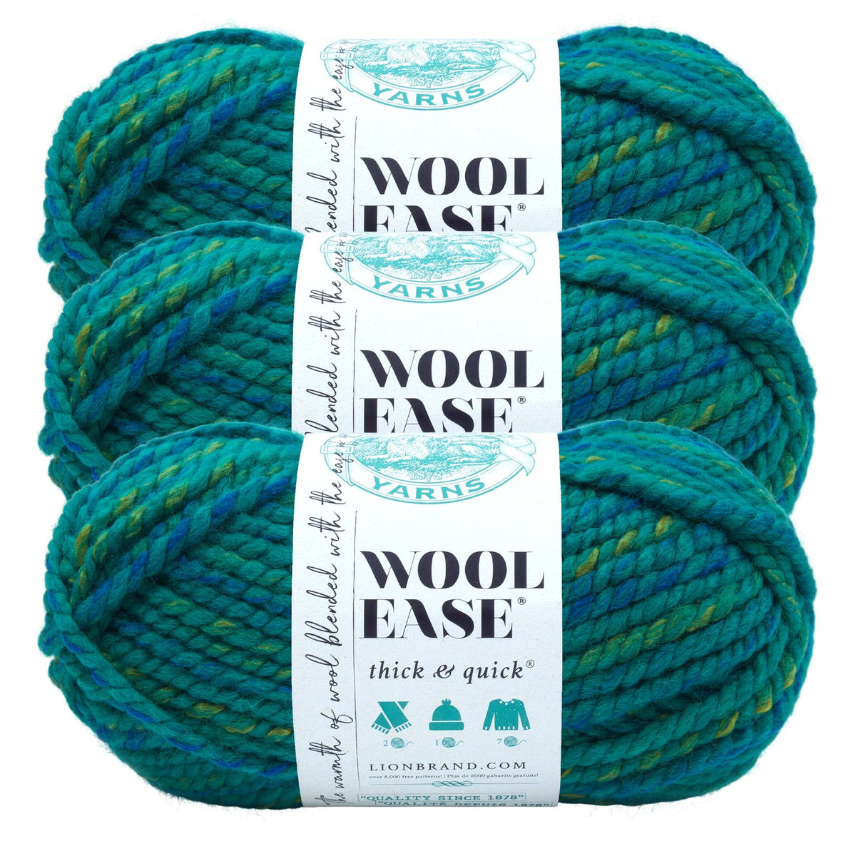 Lion Brand Yarn Wool-Ease Thick & Quick