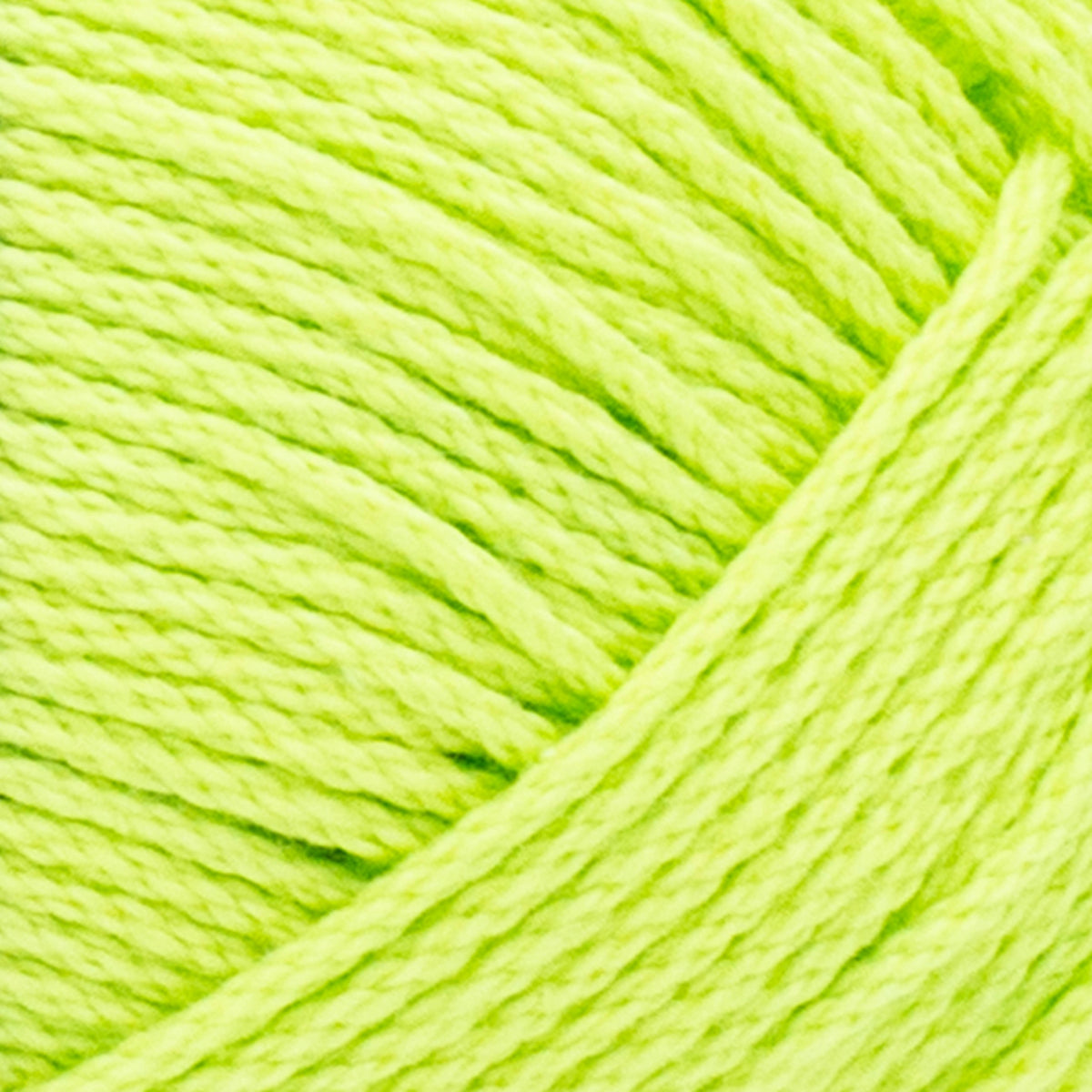 Lion Brand Yarn 24/7 Cotton Lime