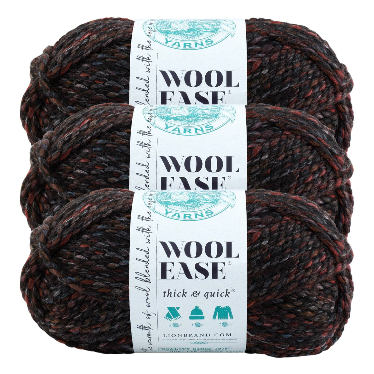 Lion Brand Yarn Wool-Ease Thick & Quick