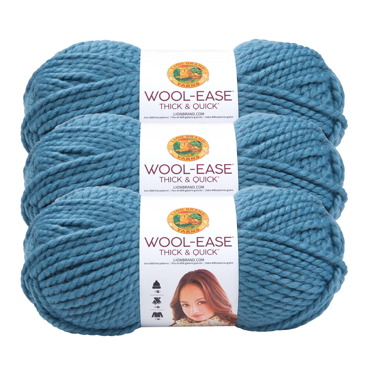 Lion Brand Yarn Wool-Ease Thick & Quick