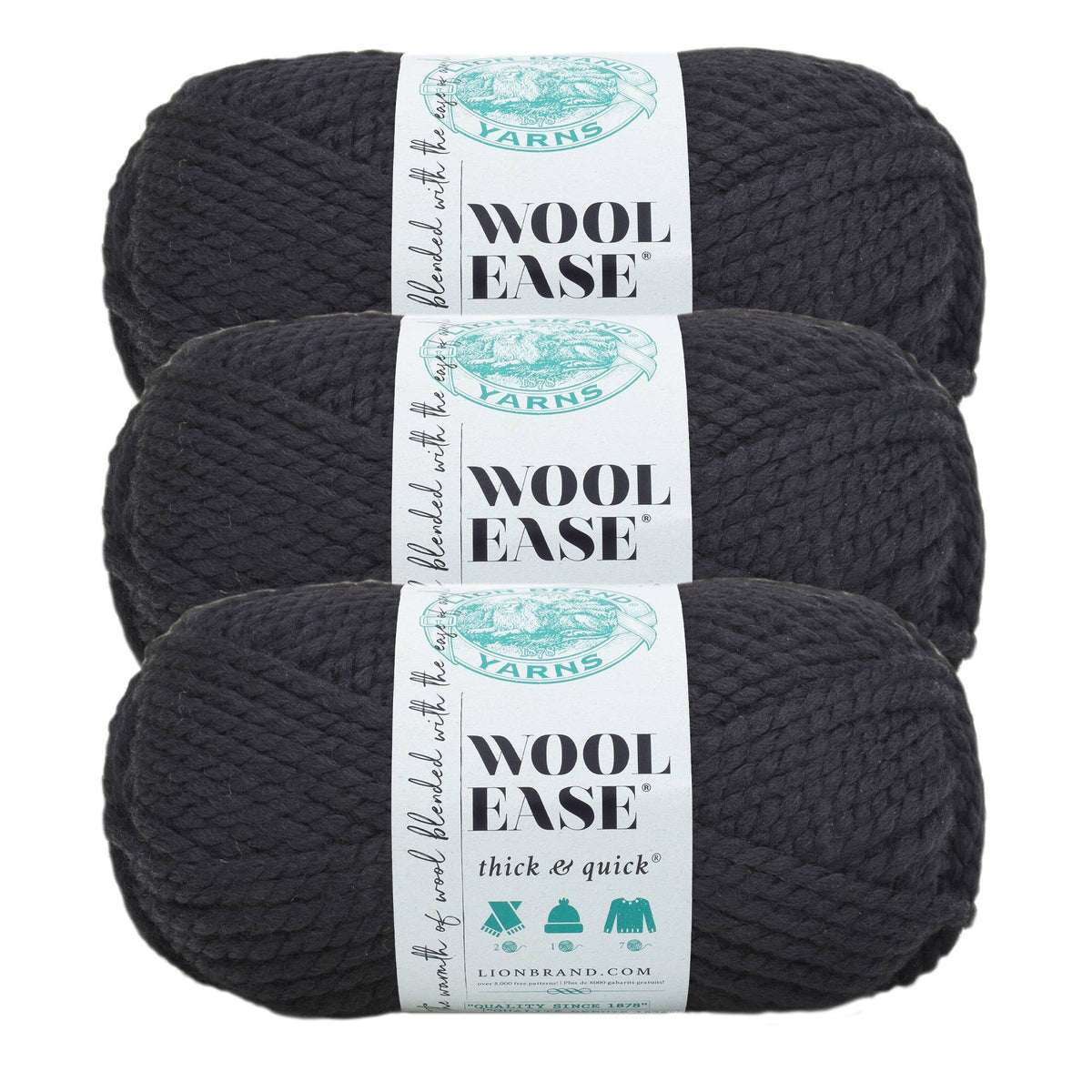 Lion Brand Yarn Wool-Ease Thick & Quick